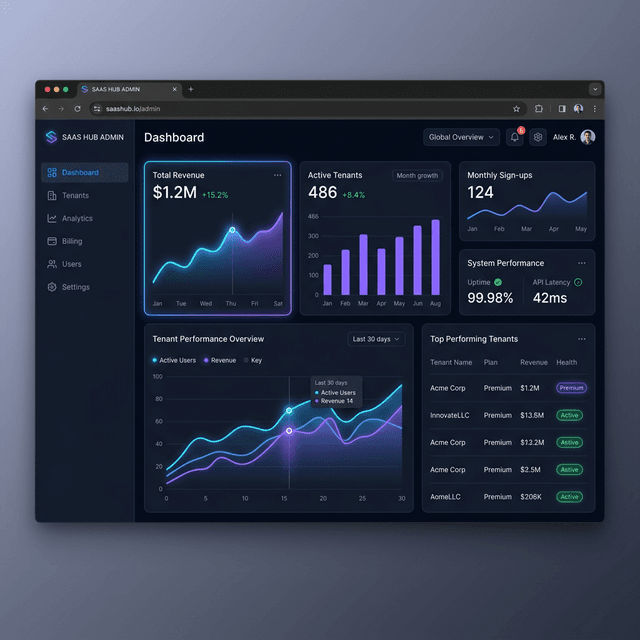 MultiTenant Management System (MTMS) preview