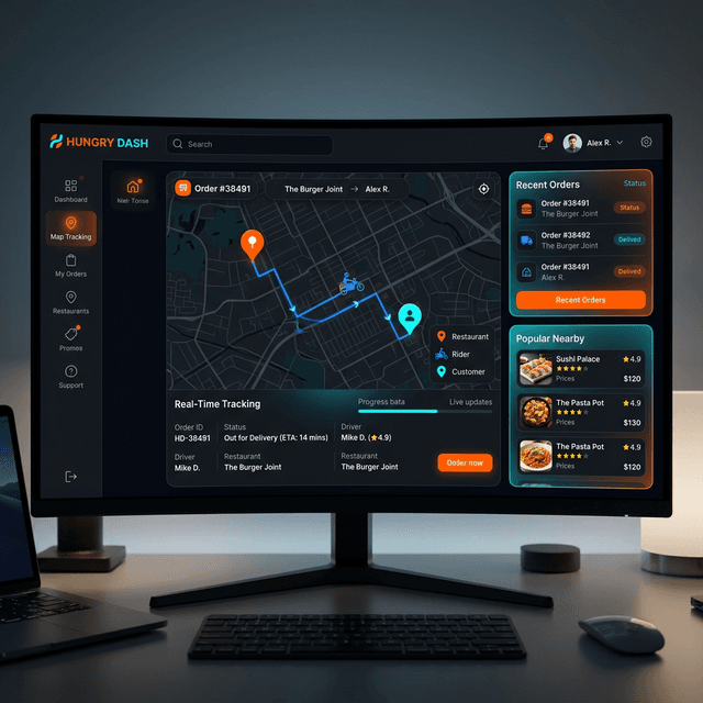 Swad of Grandma – Food Delivery preview